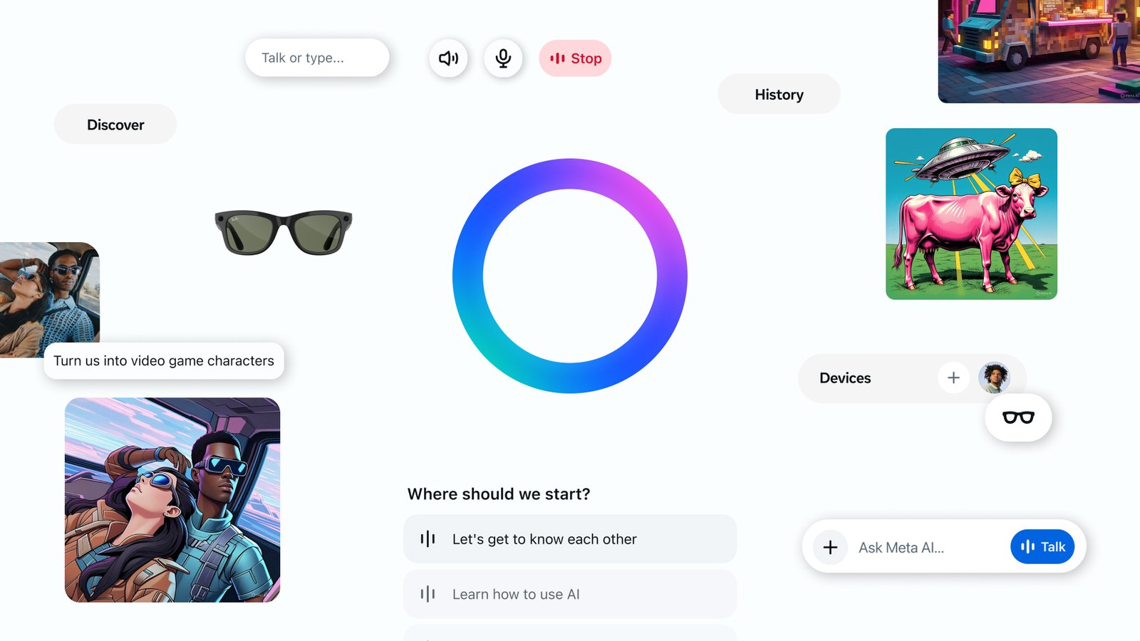 Meta.ai Jains Gemini, Copilot, Grok, Claude, Chatgt in the AID folder on your phone