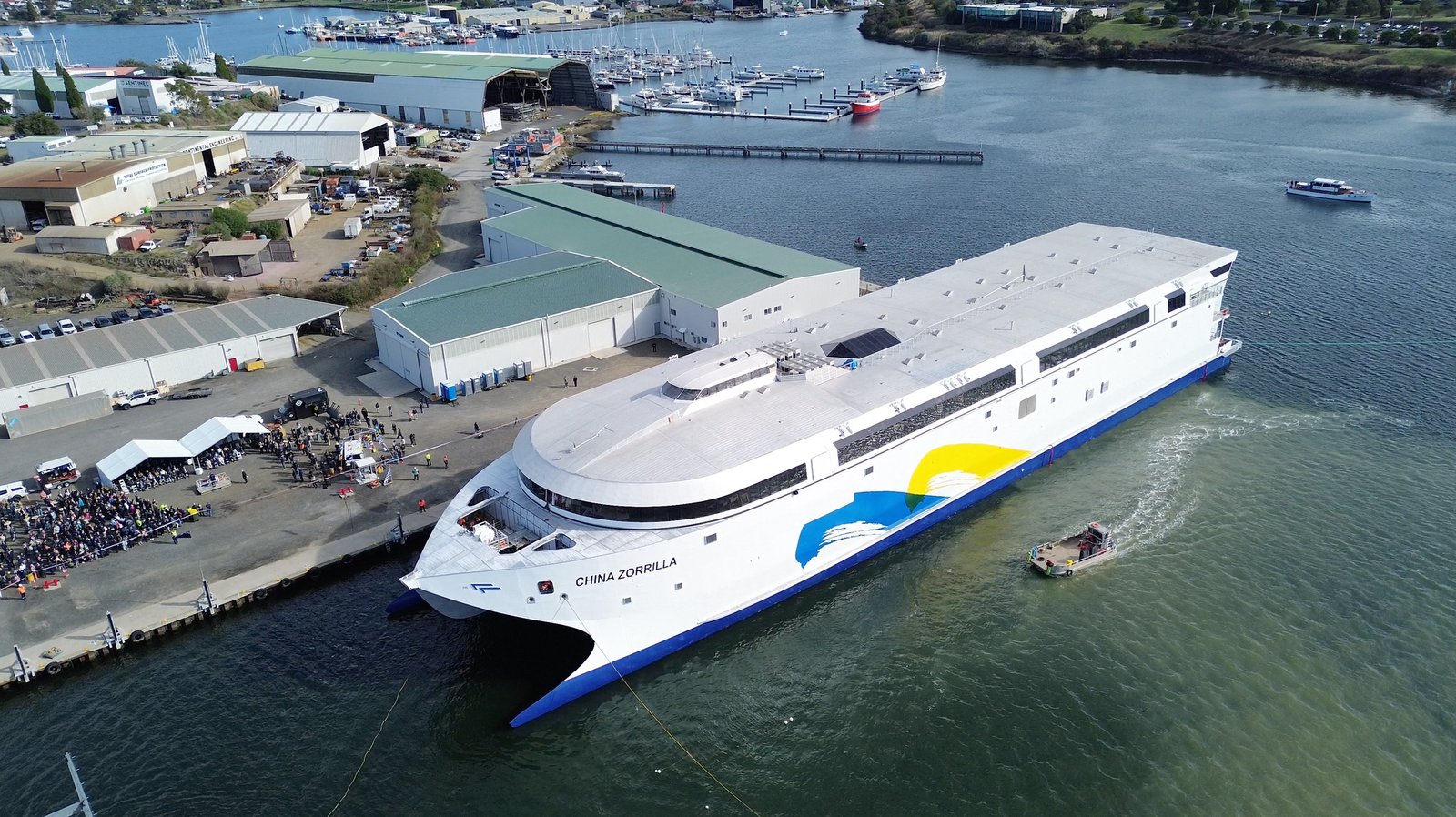 Aussie ShipBuilder TRAD only launched the world's largest escape