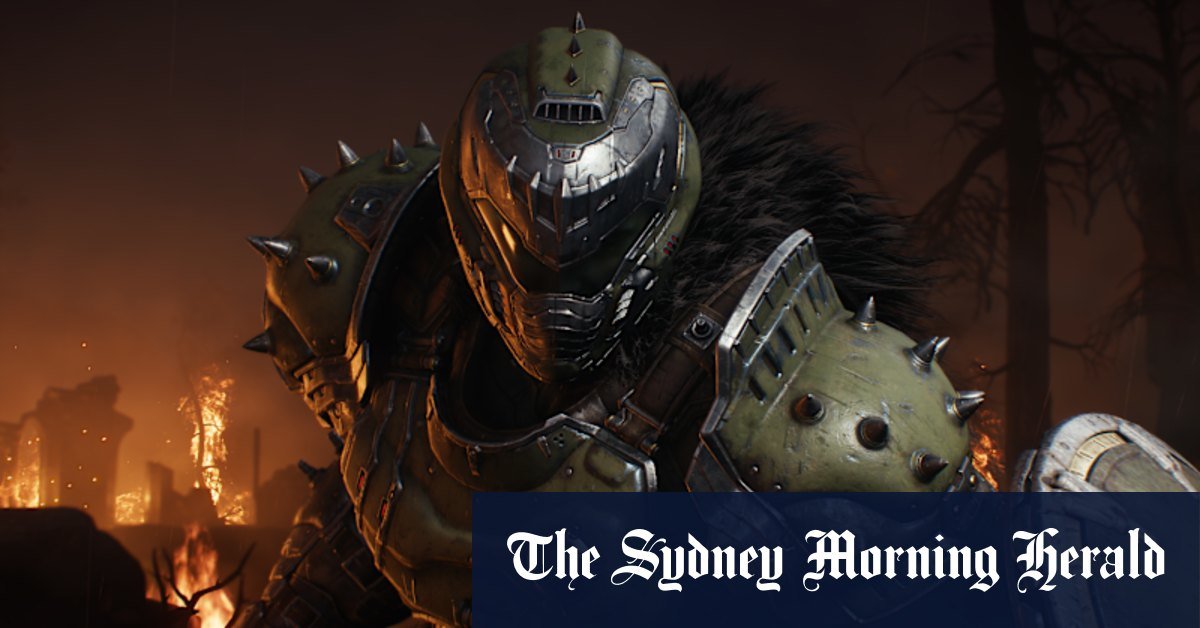 Because the doom, after 30 years of guns and gore, lean in their story