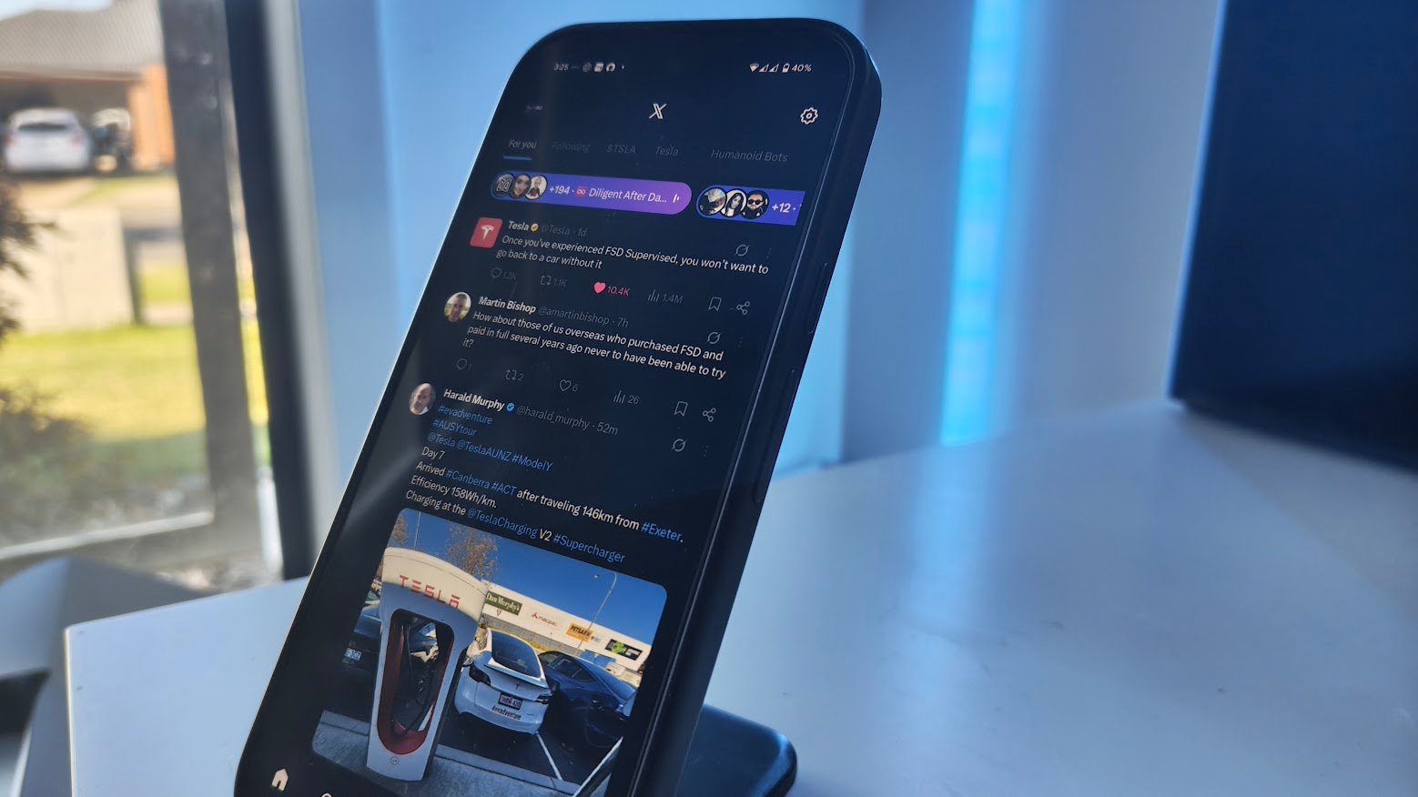 The Android app for X is successfully successful