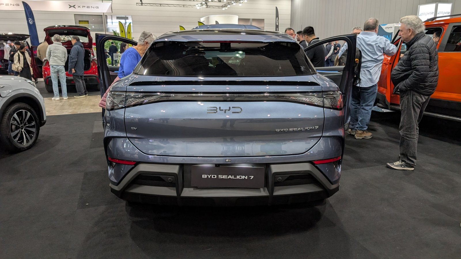 The seality of byd 7 impressed to the Melbourne evil shows, a serious prospect of half-size