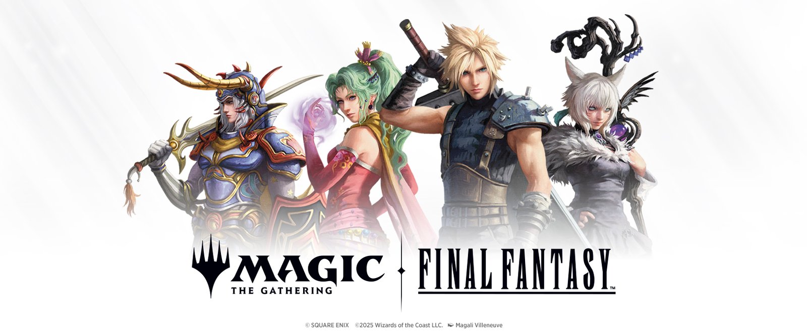 Magic: The meeting meet the final fantasy in the last card set