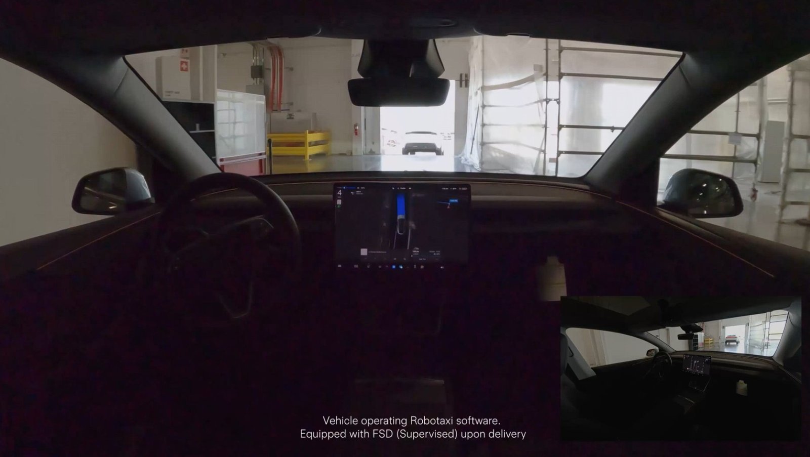Break the car's video in the trea tesla world showing the full guide of yourself