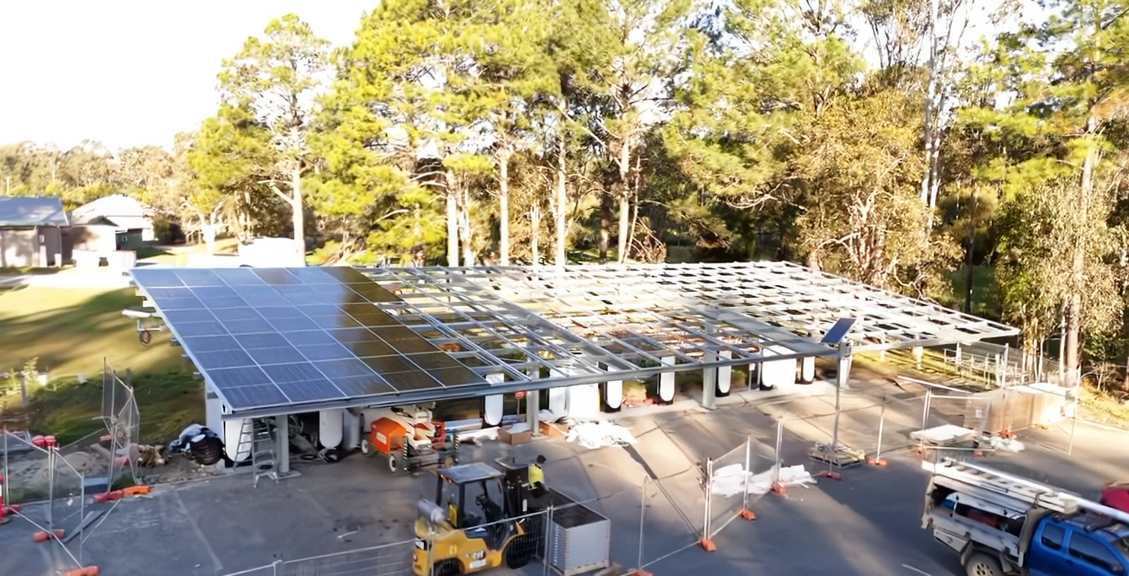 New Tasta Supercarger has a new benchmark to reload 12 stalls, 70kw roof and startlink tetons