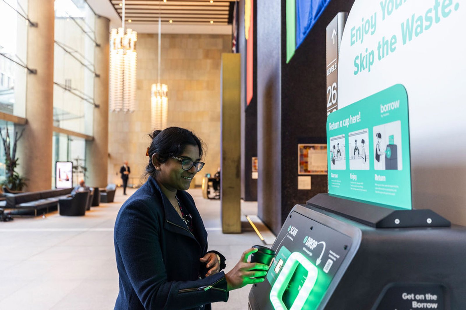 Huskee launch a cessety cup system in Sydney, fueled by the next corners