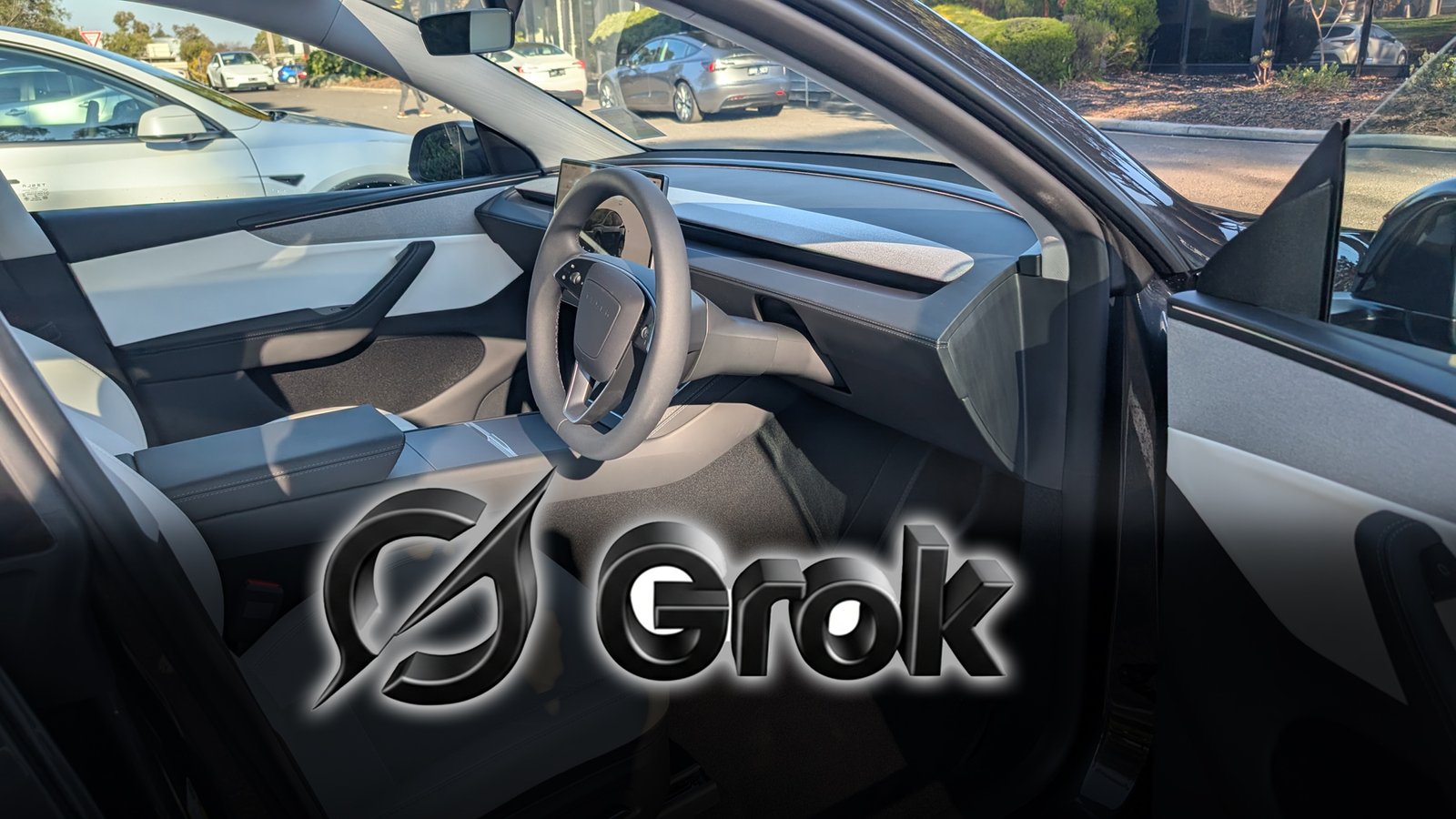 Grook is to come the TNESCE vehicles "next week" says Elon Musk, which vehicles is the question
