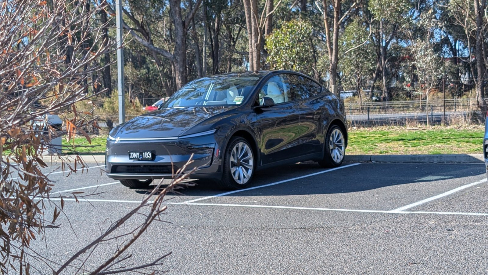 First Impressions: The new Tesla Y, Addressed Tests