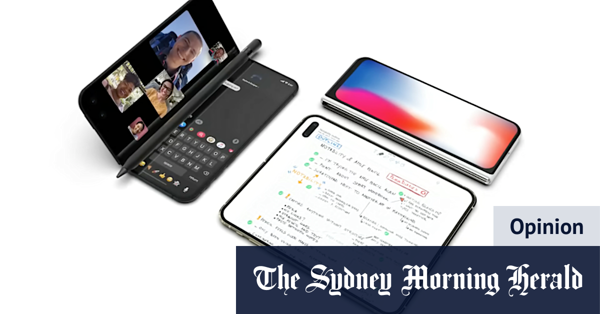 The Foldable iPhone of $ 3000 of $ 3000 could take the heat out of its billionarar