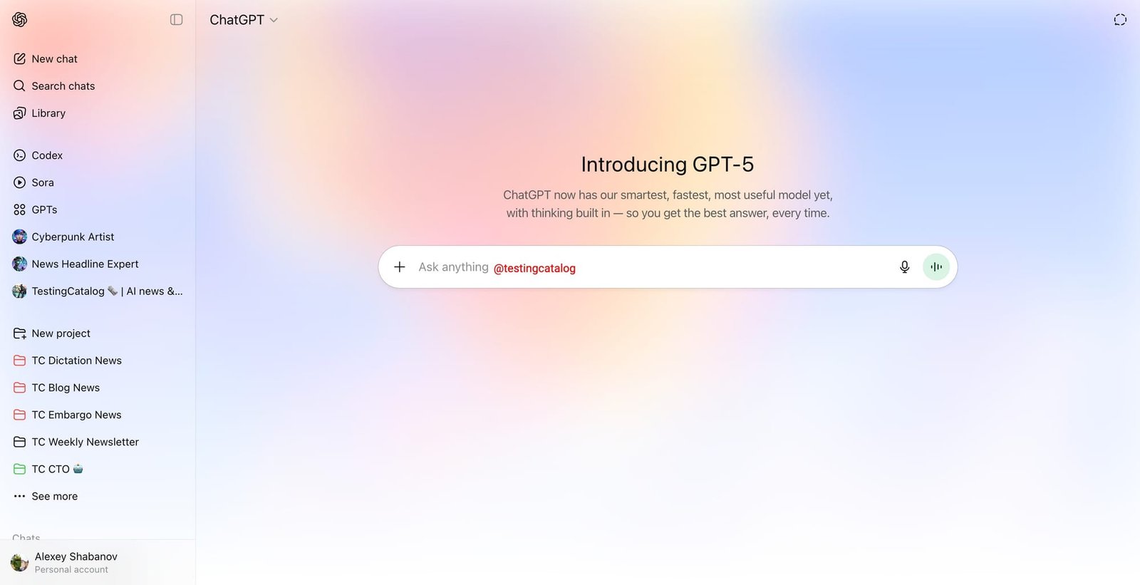 The vinto of Openai